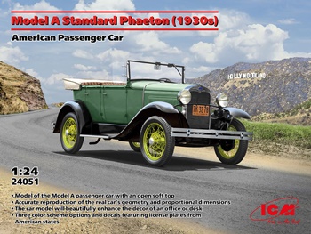 Model A Phaeton 1930, escala 1/24.