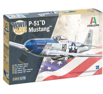 P-51D Mustang, escala 1/72.