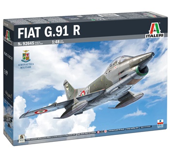 FIAT G.91R, escala 1/48.