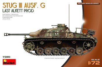 Stug III Ausf. G last ALKETT PROD. Escala 1/72.