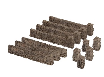 Muro de mampostería.