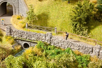 Muro de mampostería.