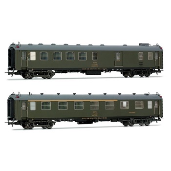 Set de 2 coches de pasajeros 5000 RENFE, época IV.