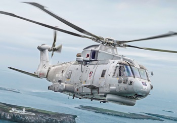 AW101 Merlin HM.1, kit plástico escala 1/72.