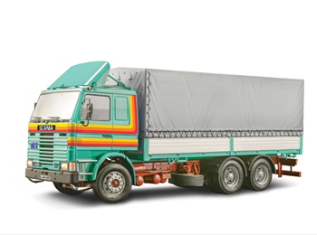 Scania 142H 6x2 Canvas, kit plástico escala 1/24.