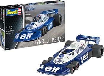 Tyrell P34/2. Kit plástico escala 1/32.