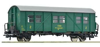 Vagón tipo Biz, los ferrocarriles del Estado checoslovaco.