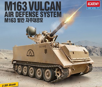 M163 VULCAN AIR DEFENSE System, escala 1/35.