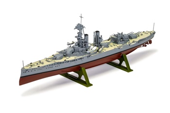 HMS Iron Duke, kit plástico escala 1/600.