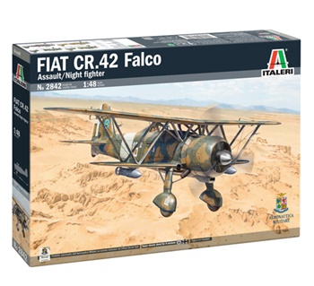 FIAT CR.42 Falco, escala 1/48.