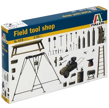 Set de accesorios escala 1/35.