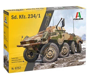 Sd. Kfz. 234/1, kit escala 1/35.