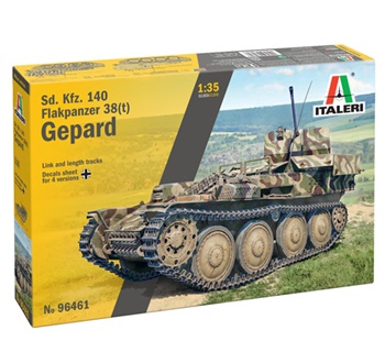 Sd. Kfz. 140 Flakpanzer Gepard, escala 1/35.