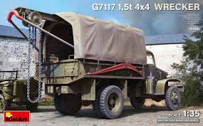 G7117 1.5t 4x4 Wrecker.