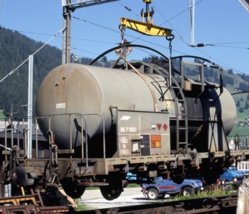 Vagón cisterna RhB P10001.