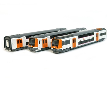 Automotor RENFE Operador UT451 decoración Rodalies