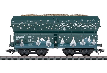 Vagón con decoración Navidad 2025