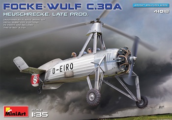 Focke Wulf C.30A, escala 1/35.
