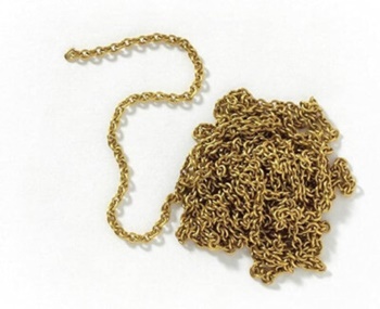 Cadena de latón 1mm (1 metro).