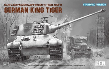 Sd. Kpz. 182 King Tiger Ardennes 1944.