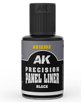 Panel Line color negro.