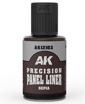 Panel Liner color sepia.