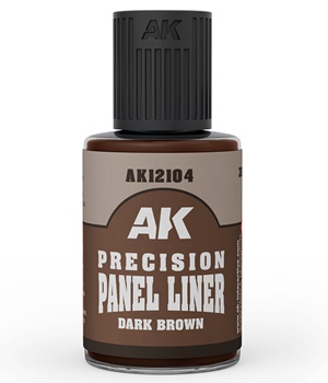 Panel Liner color marrón oscuro.