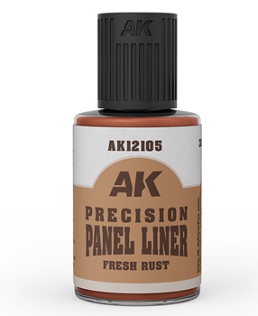 Panel Liner color óxido reciente.