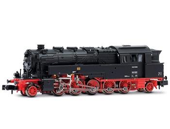 Locomotora de vapor 95 021 DR, época III.