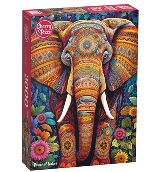 La fuera de la naturaleza, 2000 piezas.