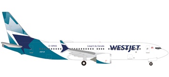 WESTJET Boeing 737 Max8.