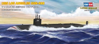 USS Los Angeles SSN-688, escala 1/700.