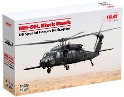 MH-60L Black Hawk US Special Forces Helicopter.