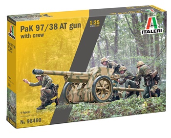 Pak 97/38AT gun, escala 1/35.