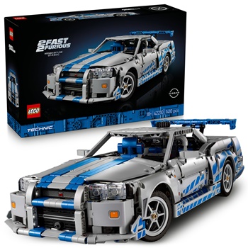 Nissan Skyline GTR Fast Furious, 1410 piezas.