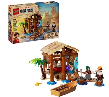 ONE PIECE Cabaña del pueblo Molino.