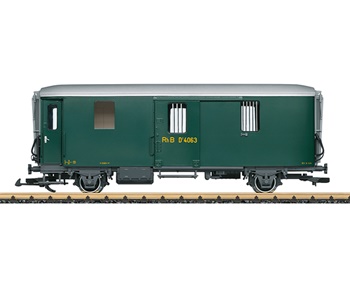 Furgón de equipajes RhB.