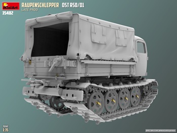 Raupenschlepper DST RSO/01, kit plástico 1/35.