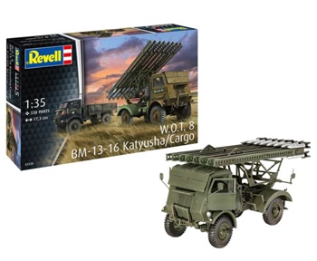 W.O.T. 8 BM-13-16 Katyusha/Cargo, escala 1/35.
