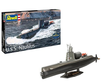 U.S.S. Nautilus, escala 1/305.