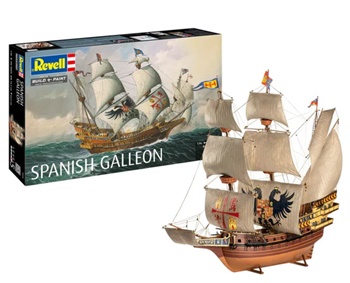Galeon español, escala 1/96.