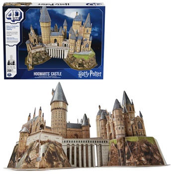 Puzzle 4D Castillo Harry Potter.
