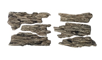 Set de rocas, 6 unidades.