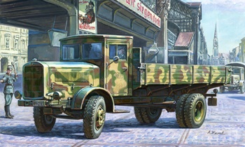 Camión alemán L-4500.