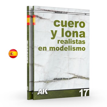 Cuero y lona realistas en modelismo.