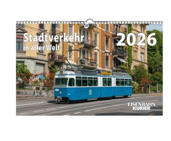 Calendario Stadtverkehr 2026.