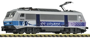 Locomotora eléctrica BB 126163 de los ferrocarriles estatales francese