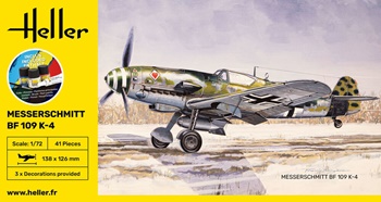 Messerschmitt Bf109 K-4. Kit escala 1/72.