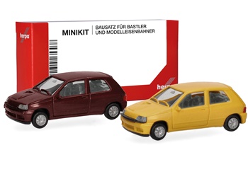 MINIKIT Renault Clio 16V, 2 unidades.