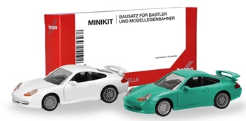 MINIKIT Porsche 911 GT3, 2 unidades.